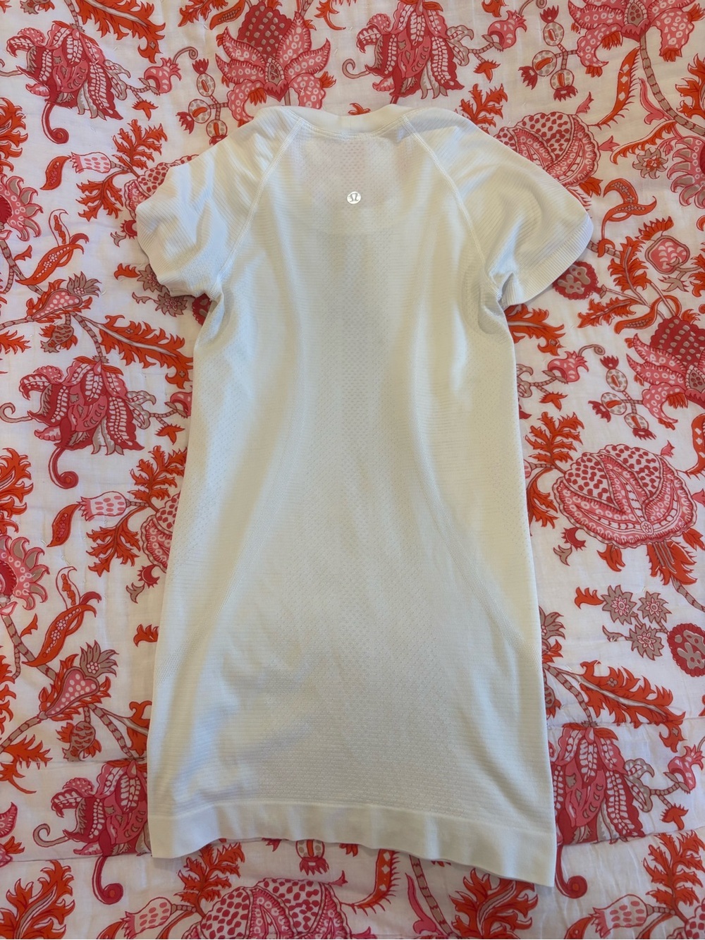lululemon athletica White Short Sleeve Athletic Tee